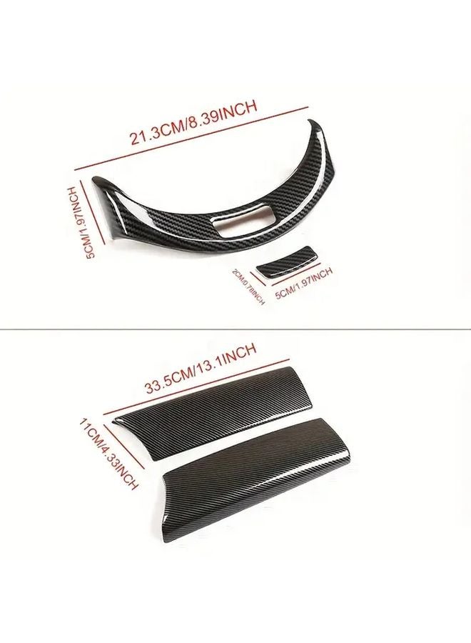 غطاء زر مفتاح صندوق التخزين المركزي لمرسيدس W205 W253 لفئة C وفئة GLC - Image 3
